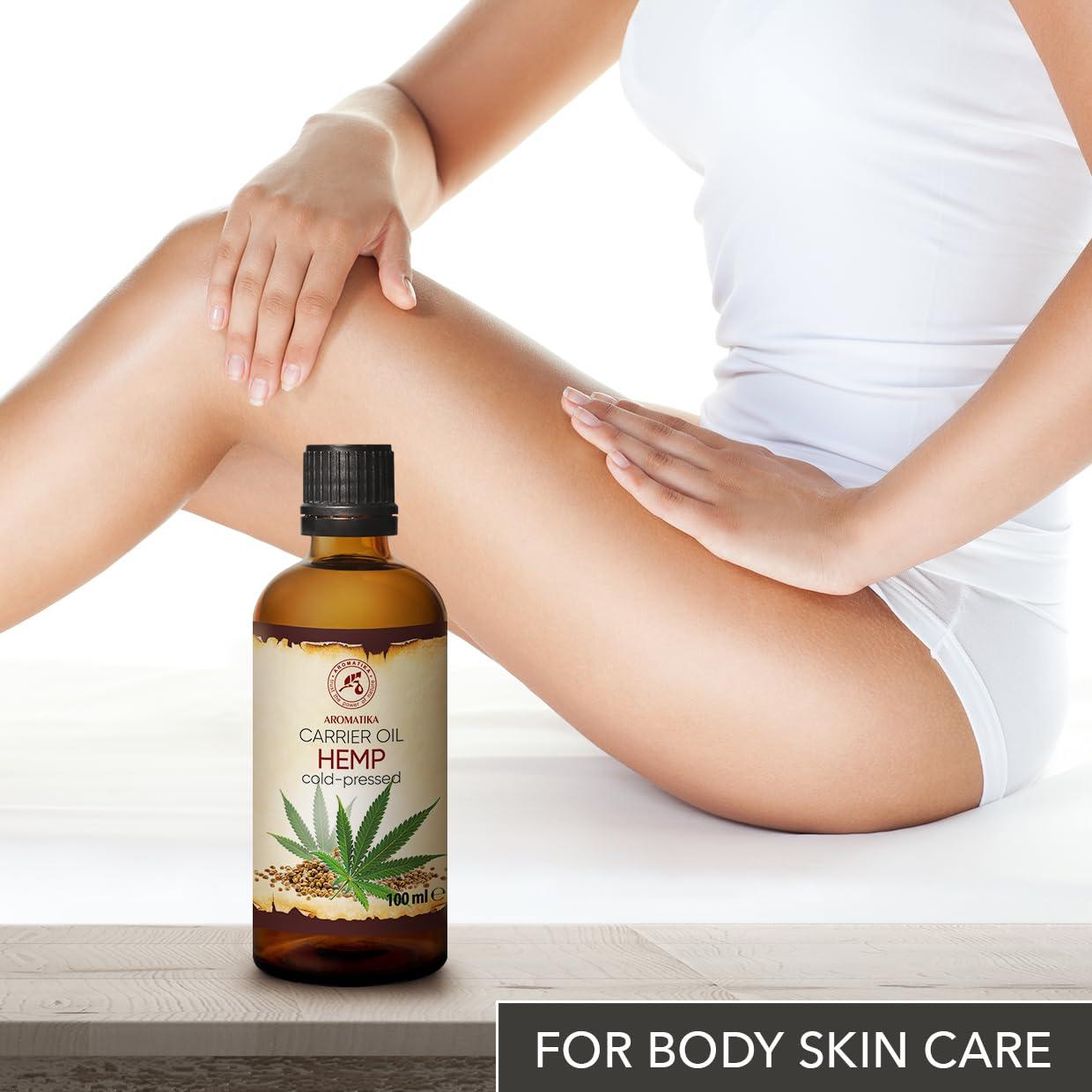 Aceite de Cañamo 100 ml Aromatika - Puro y Natural para Piel y Cabello