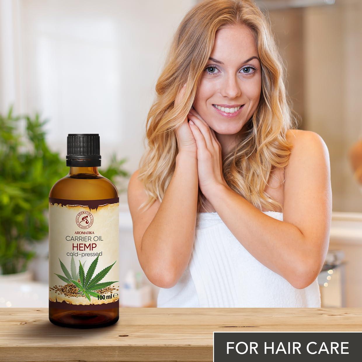 Aceite de Cañamo 100 ml Aromatika - Puro y Natural para Piel y Cabello