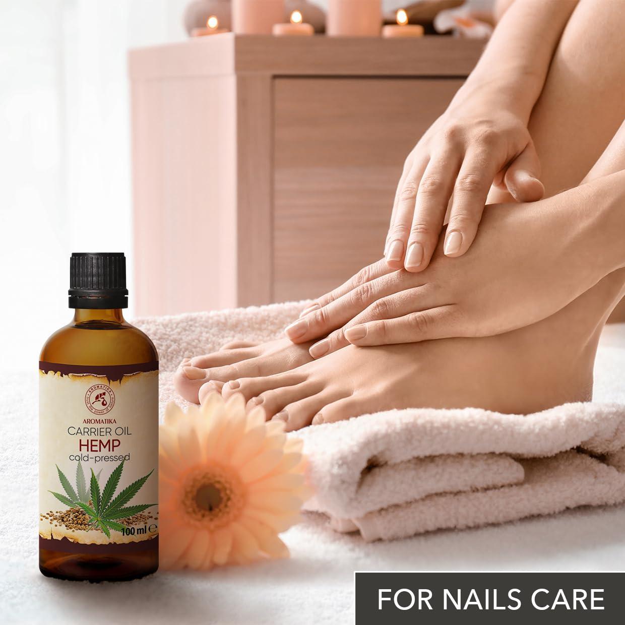 Aceite de Cañamo 100 ml Aromatika - Puro y Natural para Piel y Cabello