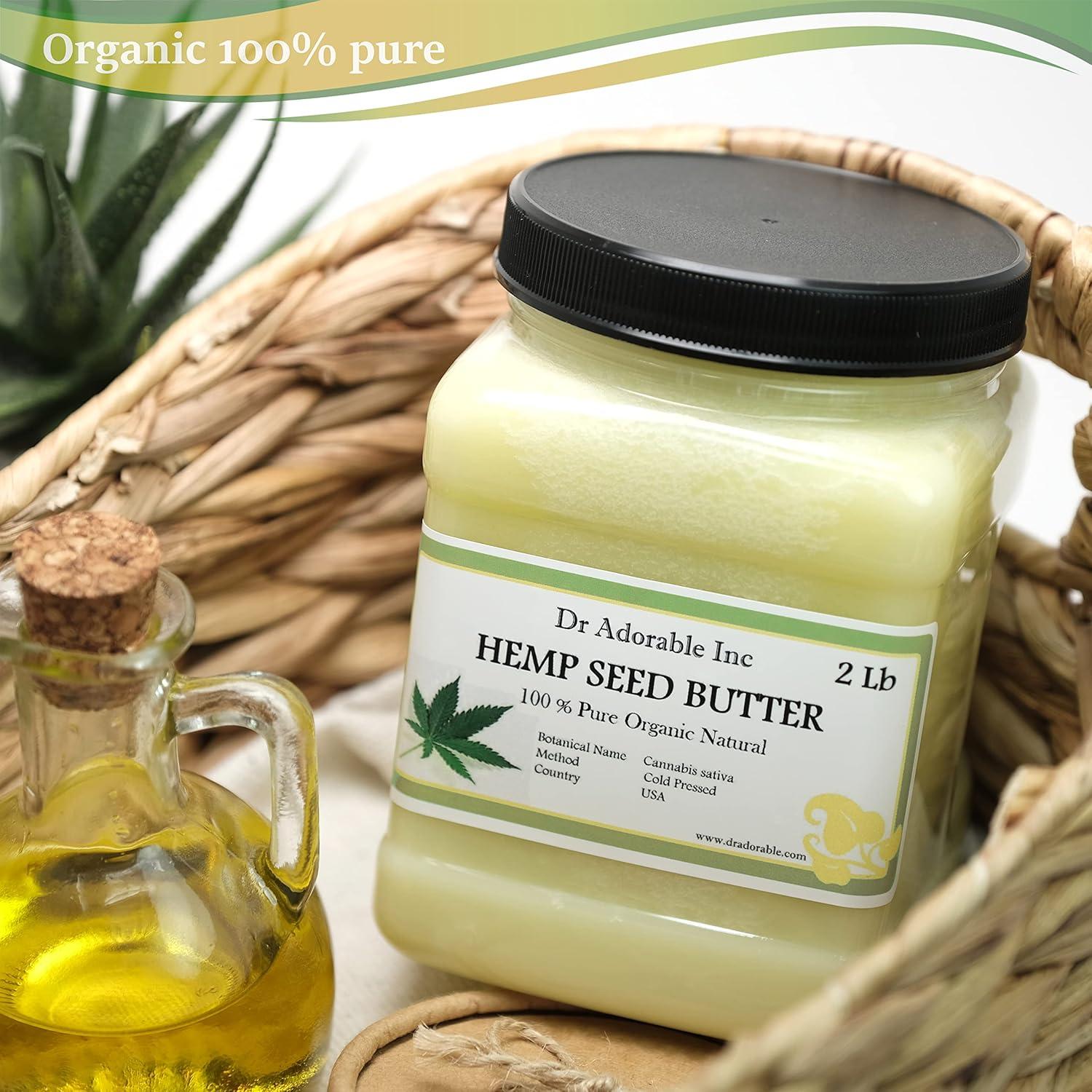 Mantequilla de Semilla de Cáñamo Dr Adorable 910g Orgánica