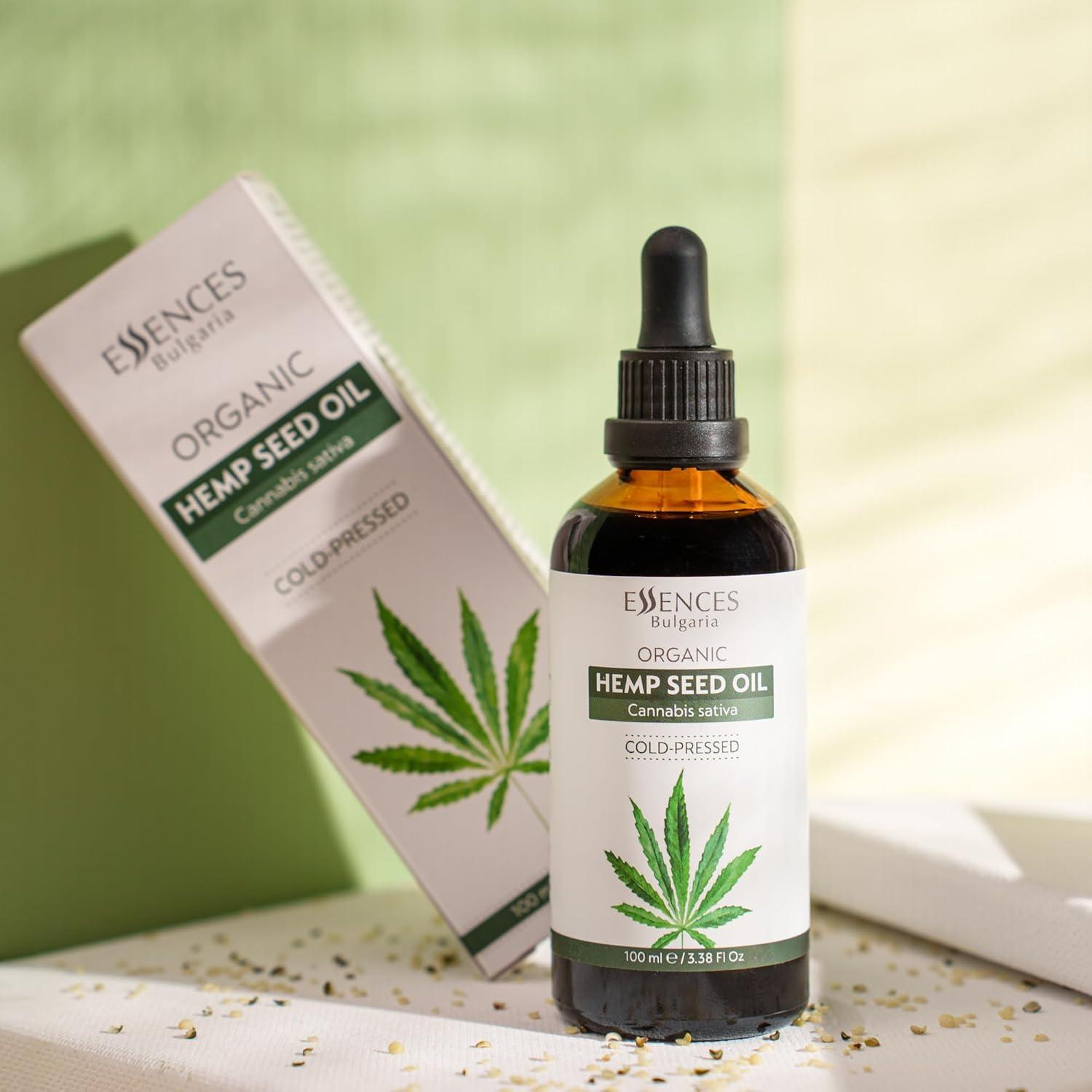 Aceite de Semilla de Cañamo Orgánico Essences Bulgaria 100ml - Hidratante Natural