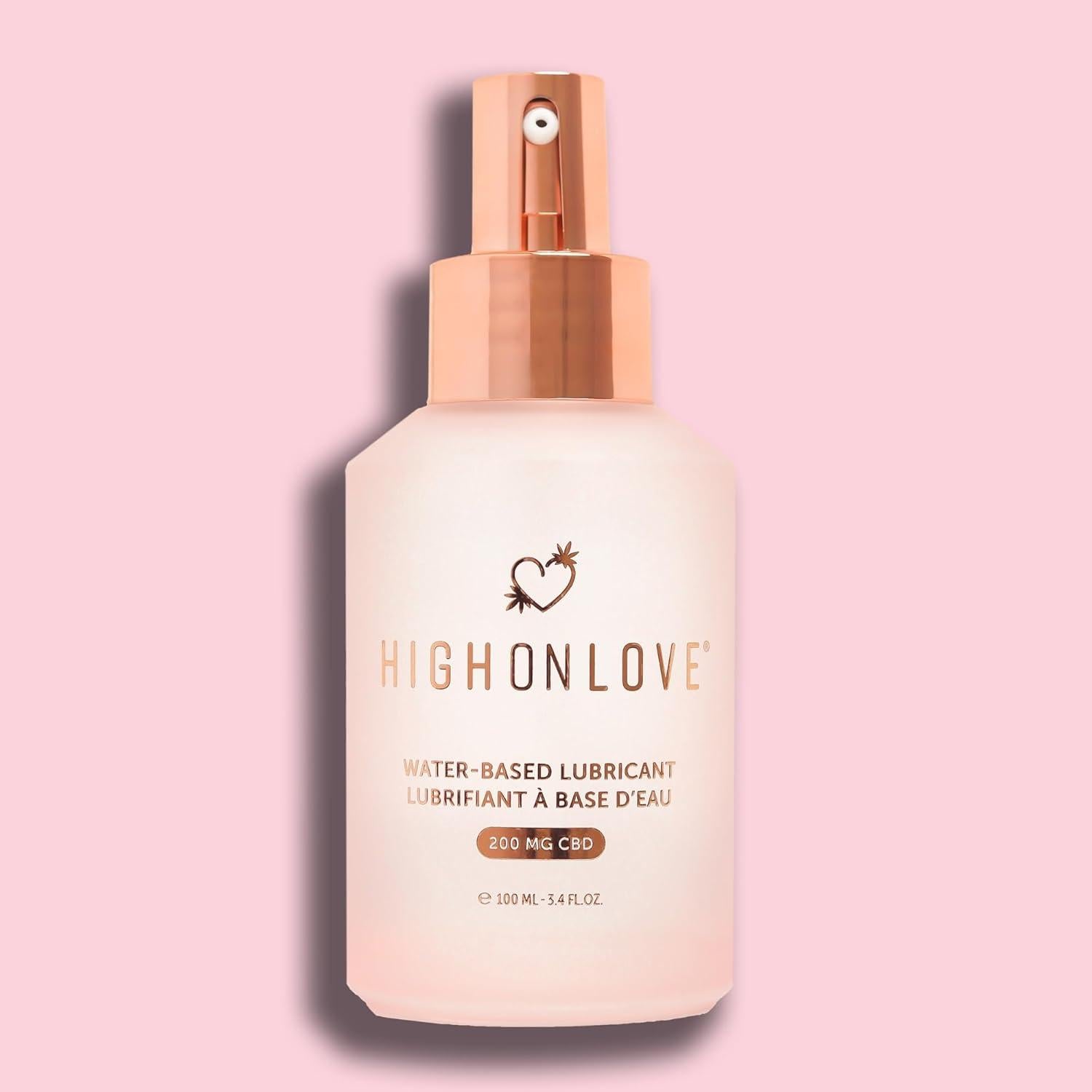 Hidratante Personal a Base de Agua HighOnLove 100ml Vegano