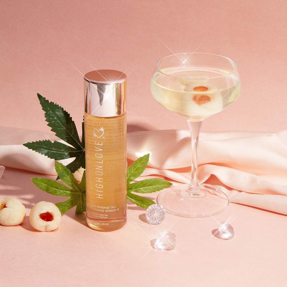 Aceite Corporal Natural HighOnLove 120ml - Martini de Lichi