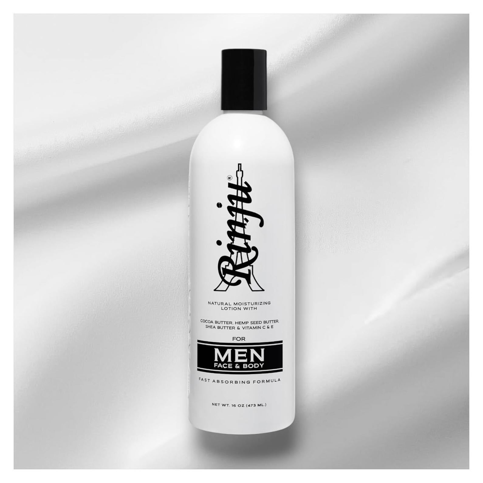 Loción Hidratante Natural para Hombres Rinju 473 mL con Cacao y Karité