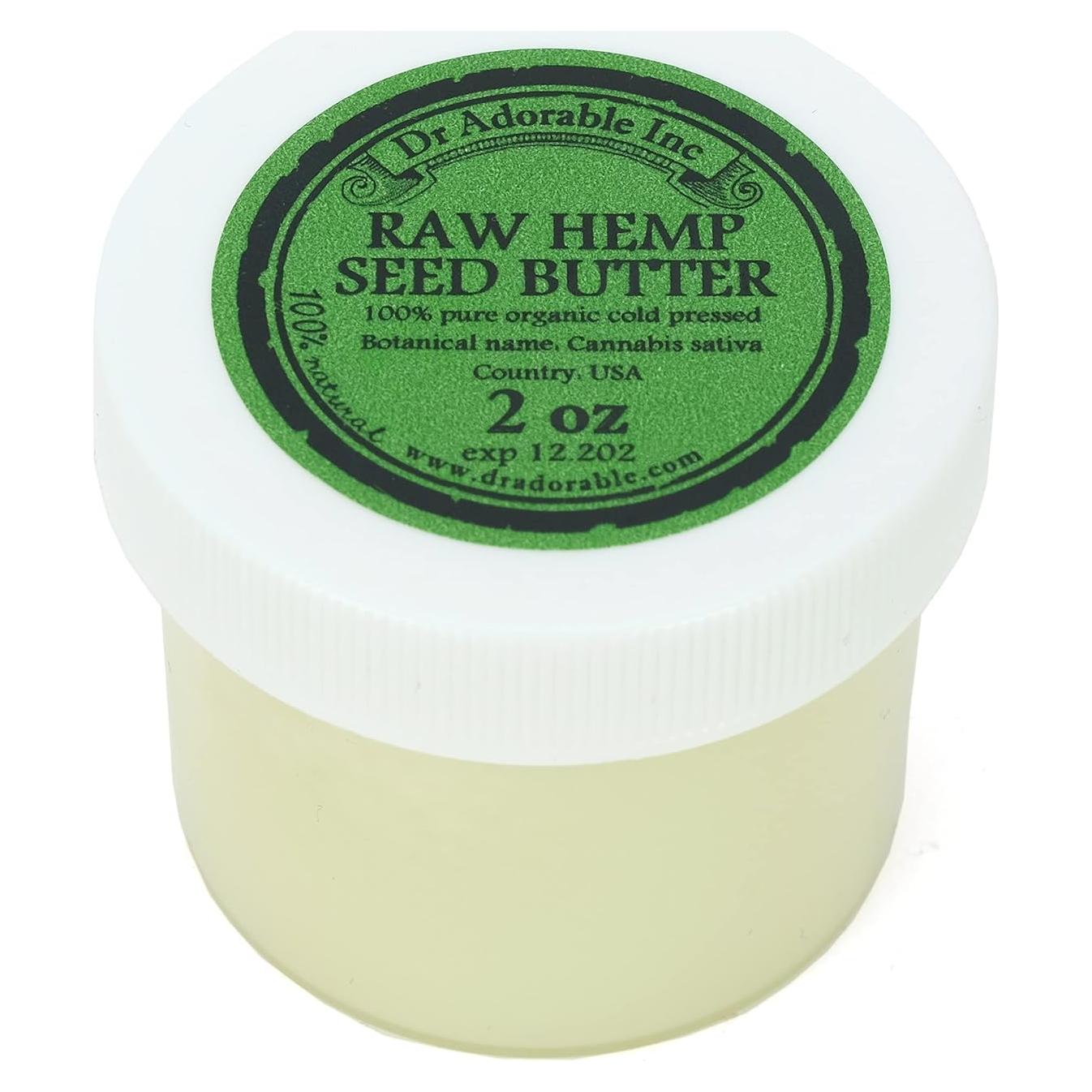 Mantequilla de Semilla de Cáñamo Dr Adorable 56.7 g - Orgánica