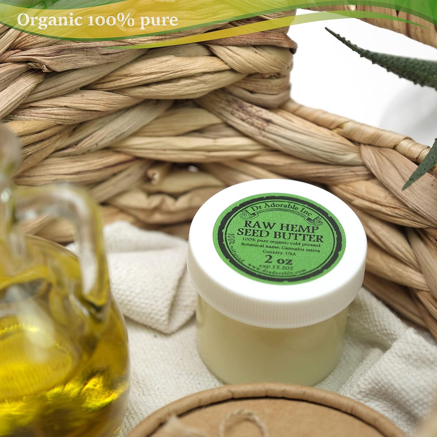 Mantequilla de Semilla de Cáñamo Dr Adorable 56.7 g - Orgánica