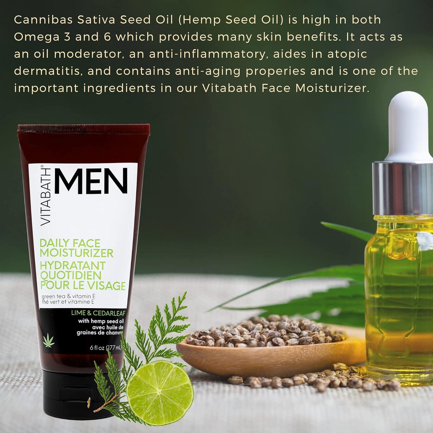 Vitabath Crema Facial Revitalizante para Hombres 177 ml