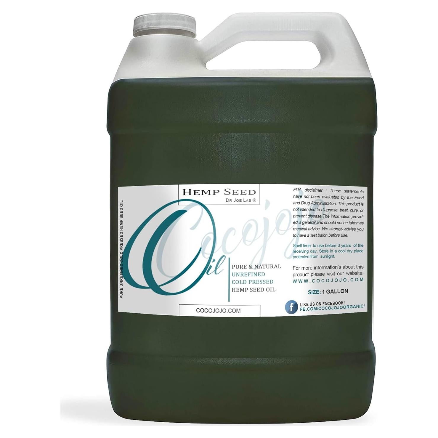 Aceite de Semilla de Cañamo Dr Joe Lab 3.78 L Puro Extra Virgen