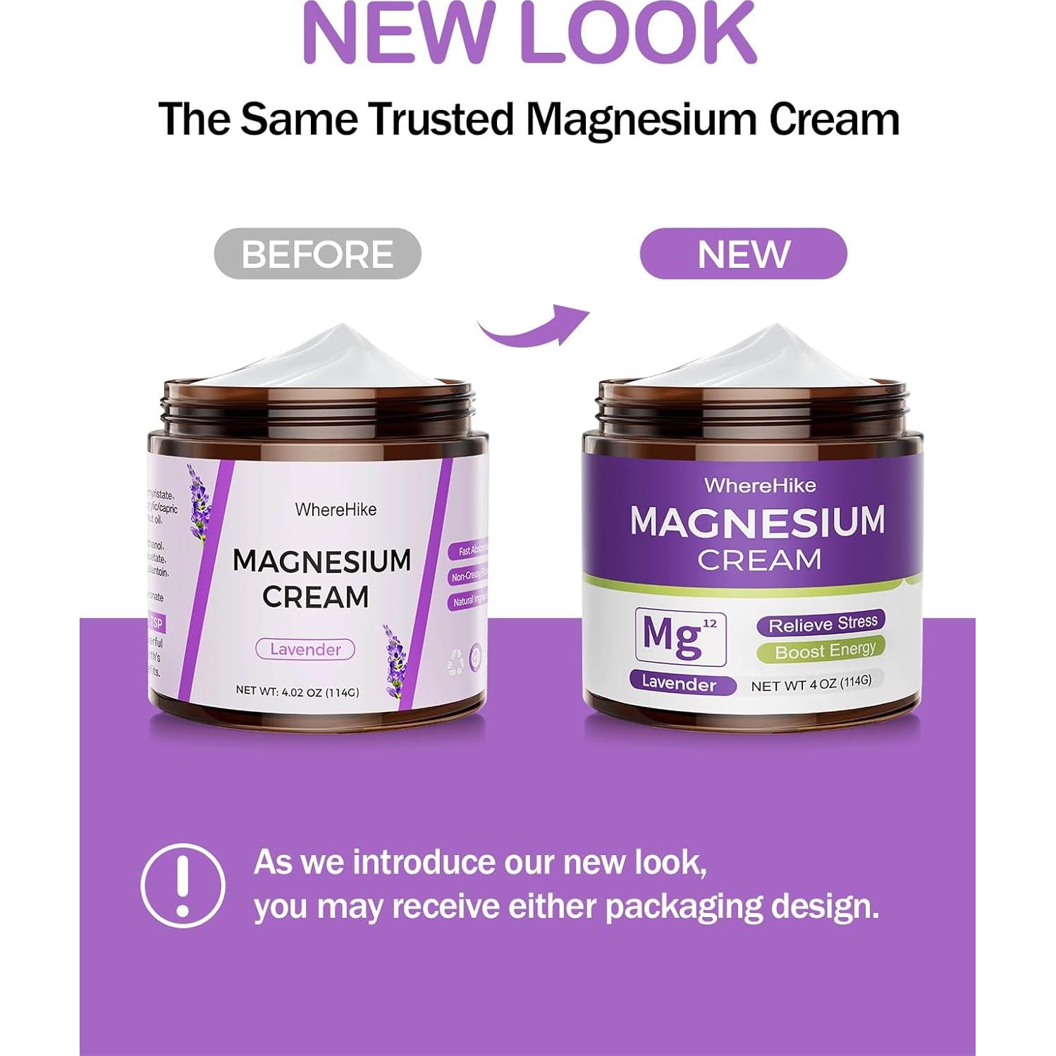 Crema de Magnesio Tóxica Natural Loci&oacute;n Nocturna Lavanda 113g