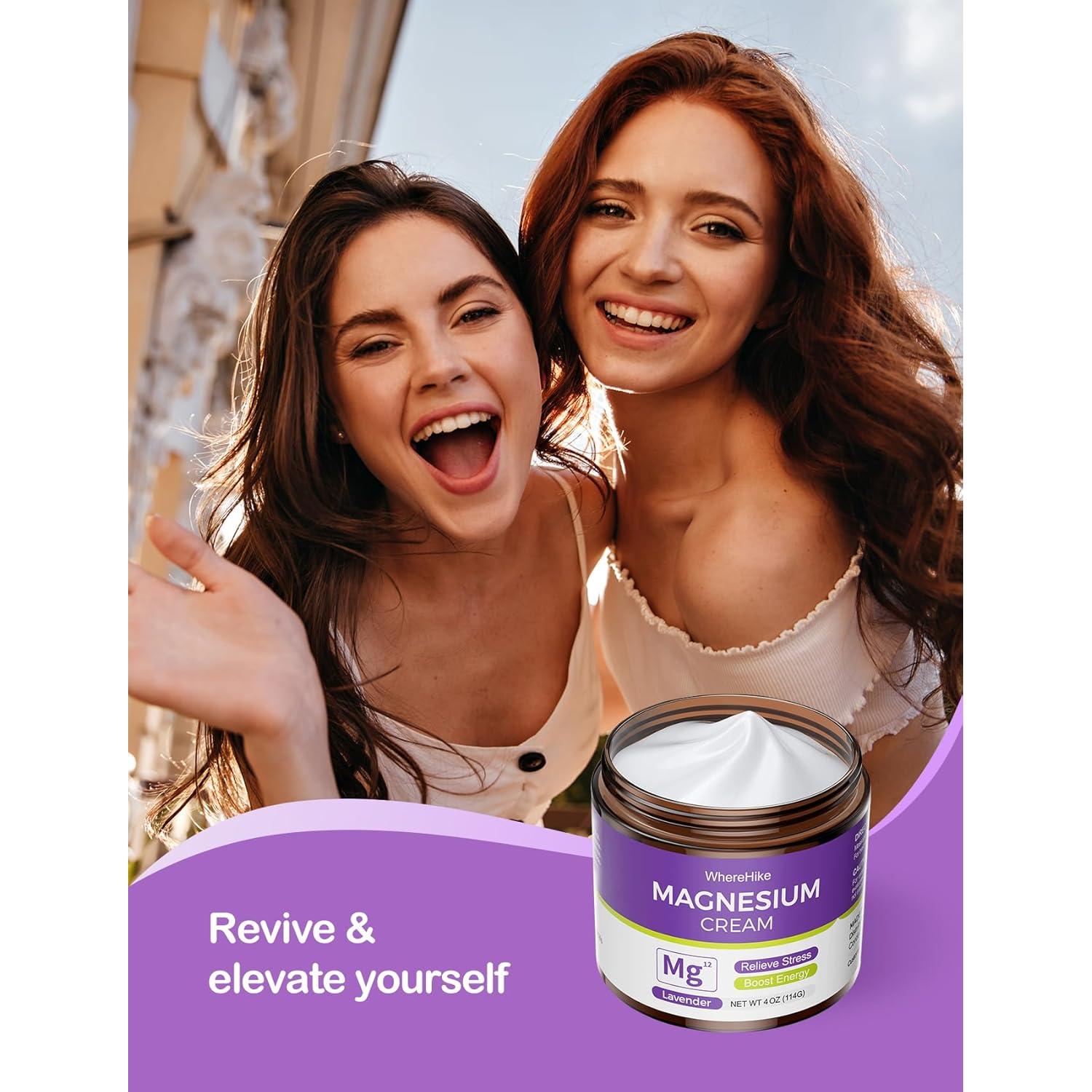 Crema de Magnesio Tóxica Natural Loci&oacute;n Nocturna Lavanda 113g