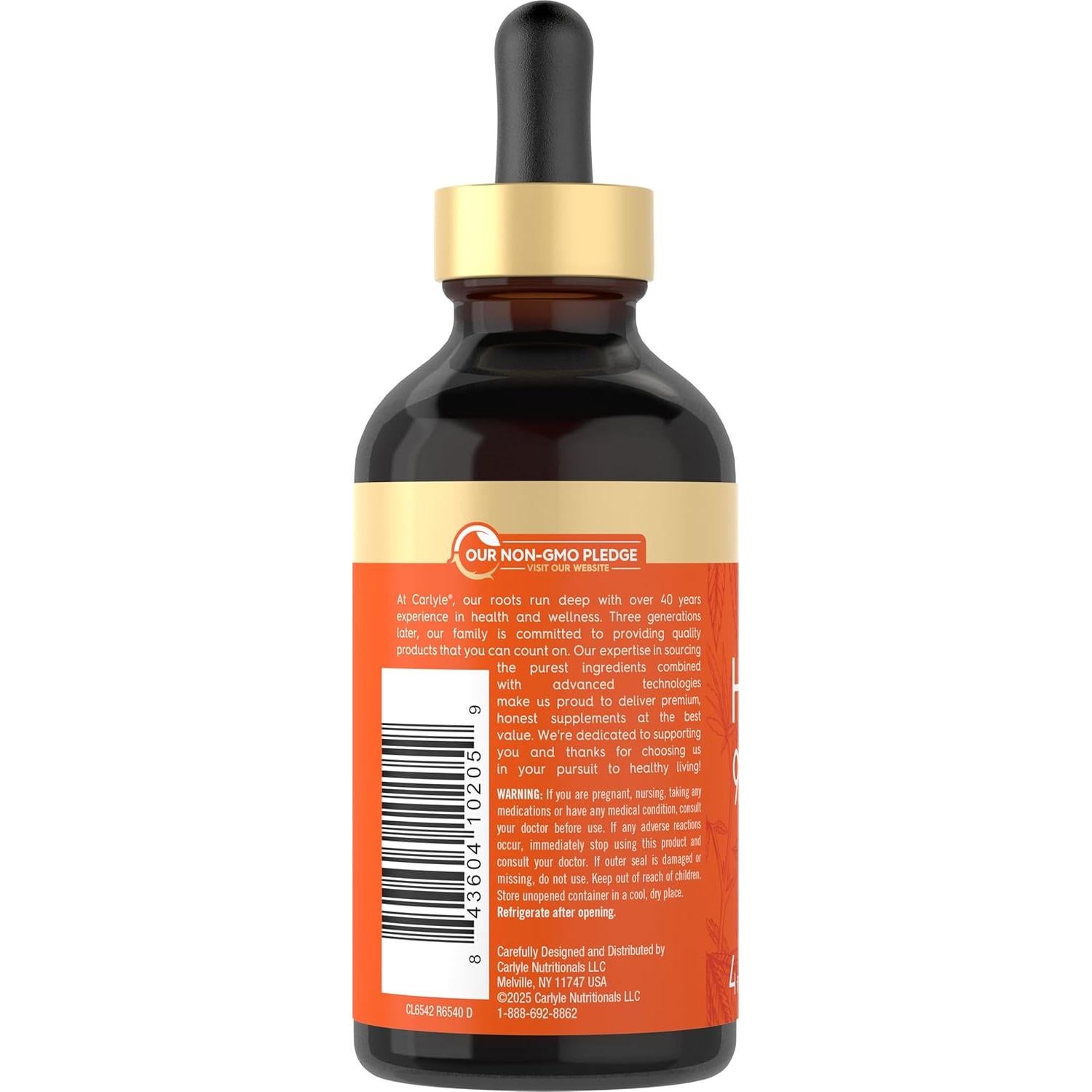 Aceite de Semilla de Cáñamo Carlyle 925 mg | Omega 3, 6, 9 | Prensado en Frío