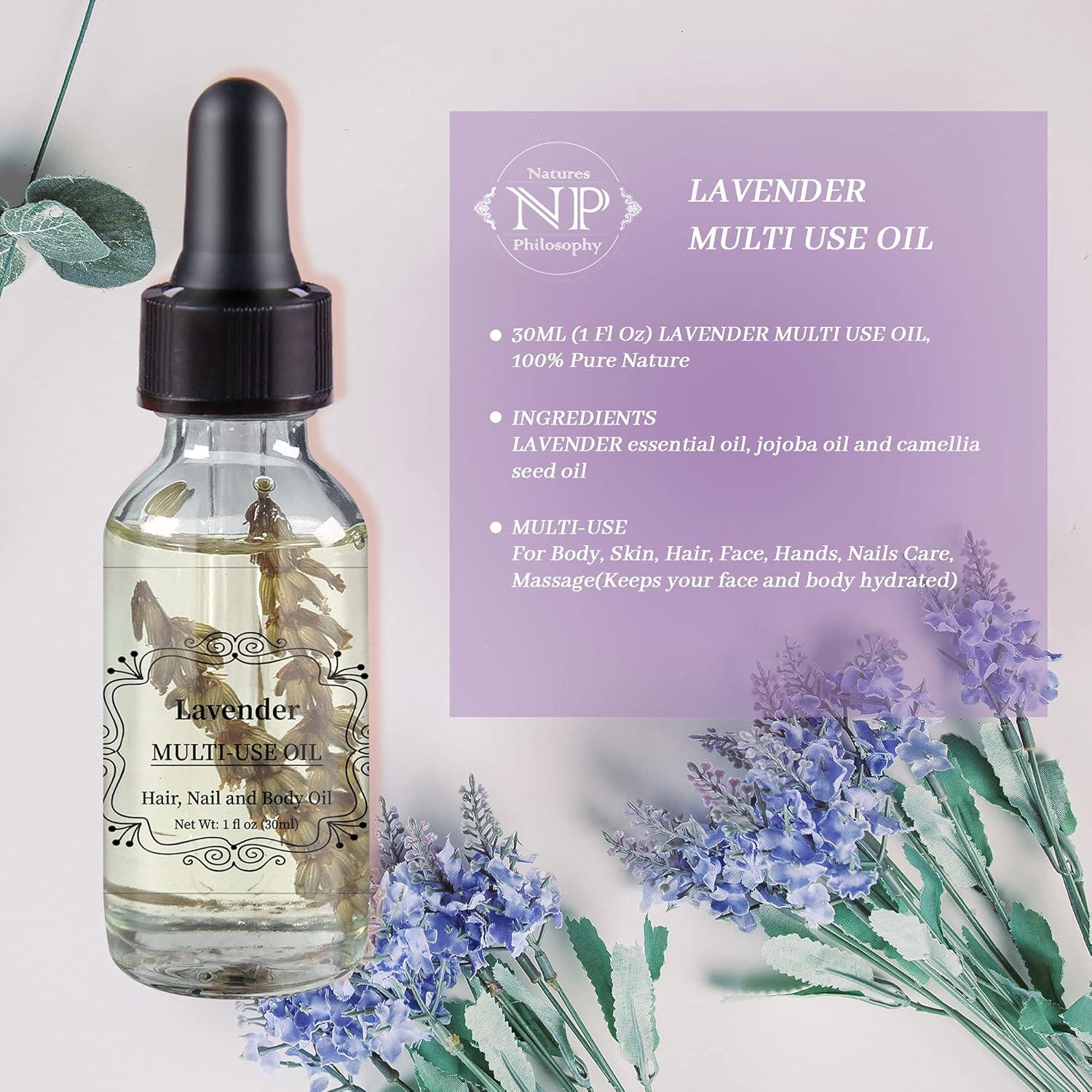 Aceite Multiuso de Lavanda NP FILOSOFÍA DE LA NATURALEZA 30 ml