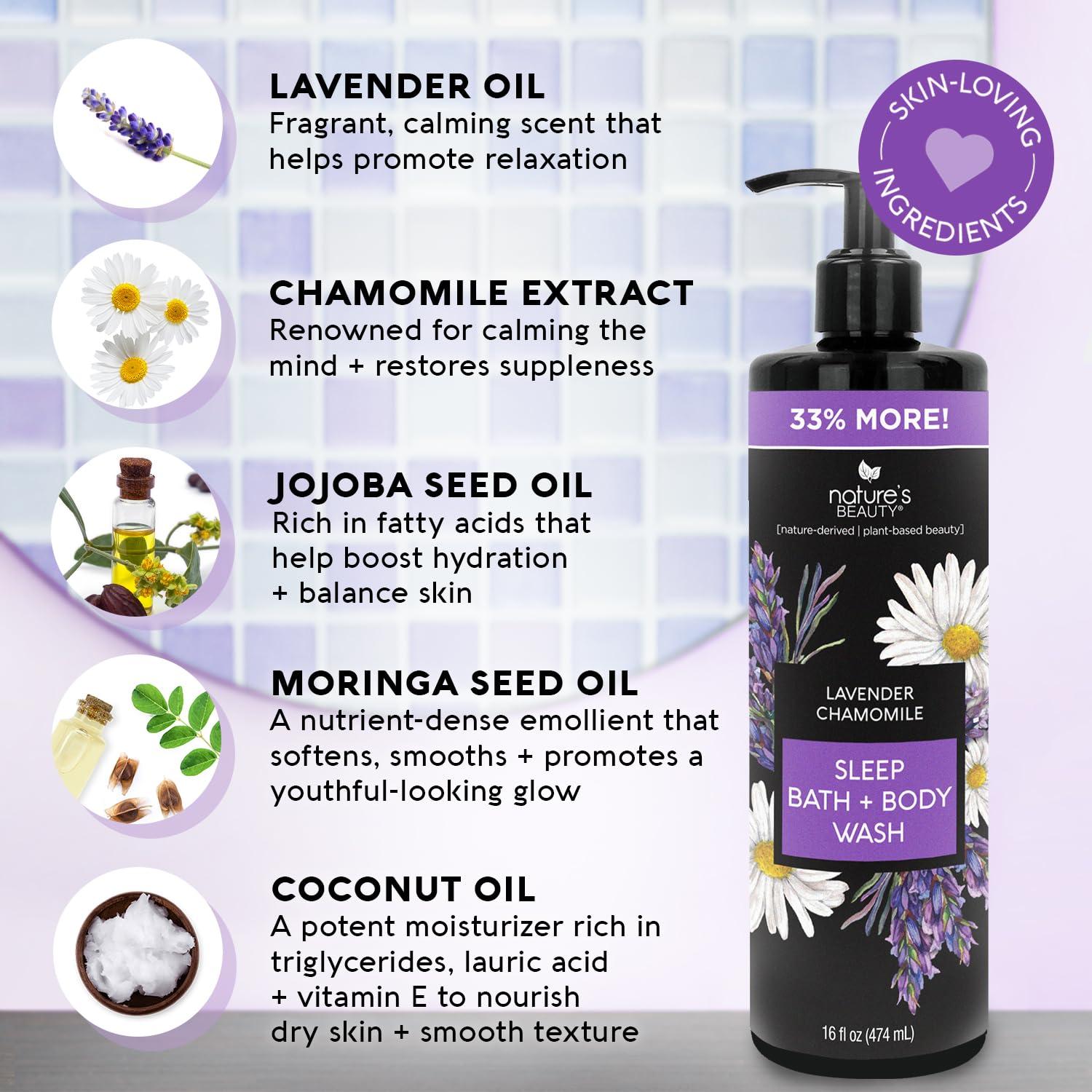 Jabón Corporal Natural Garcoa 473 ml Lavanda y Manzanilla