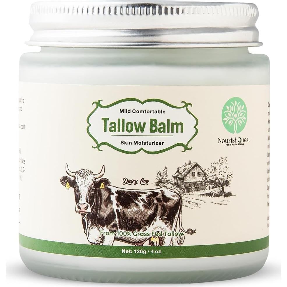 Bálsamo de Sebo de Res NourishQuest 113g Hidratante Natural