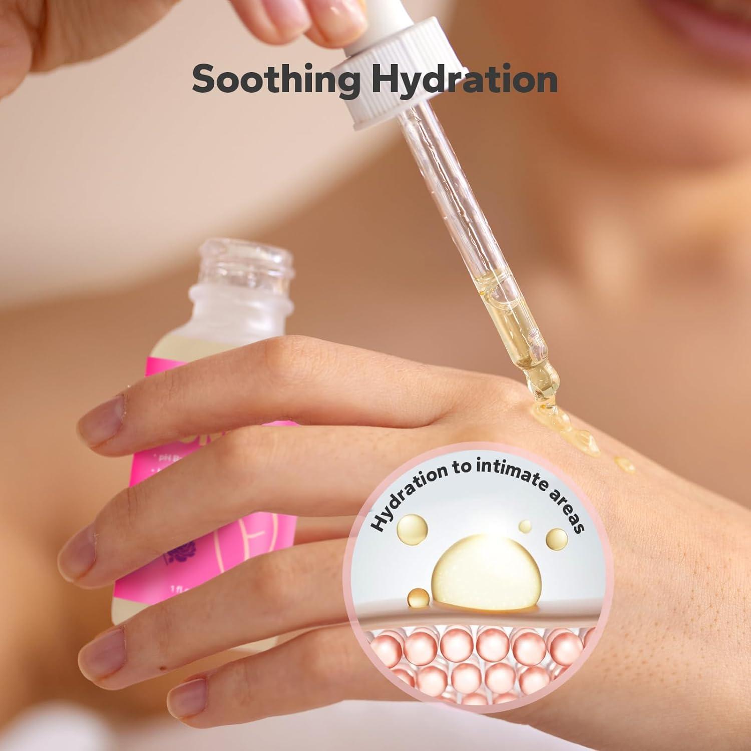 Aceite Yoni SilkySecret 60ml - Cuidado Íntimo Rosa y Lavanda