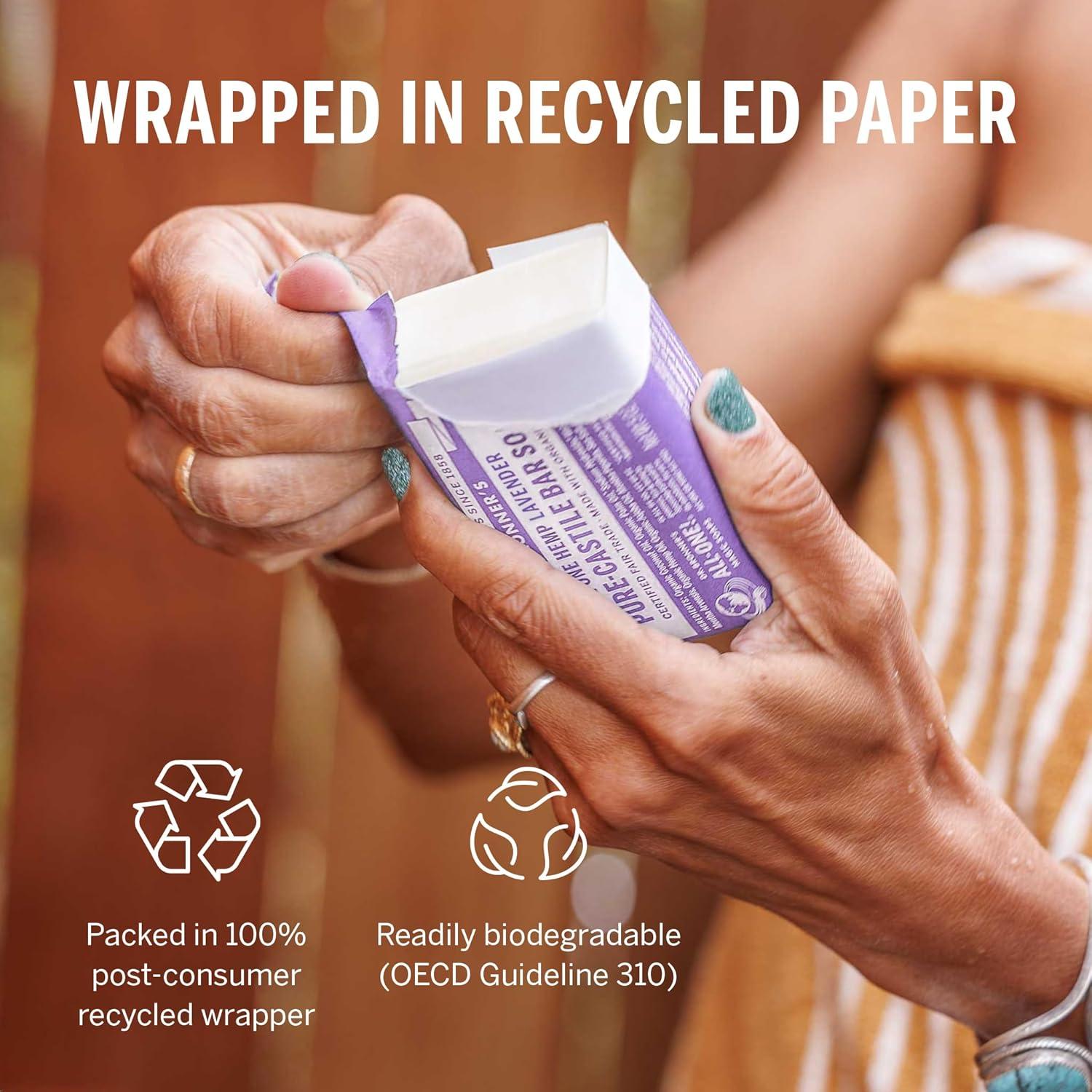 Jabón de Barra Pure-Castile Dr. Bronner - Lavanda - 2x142g