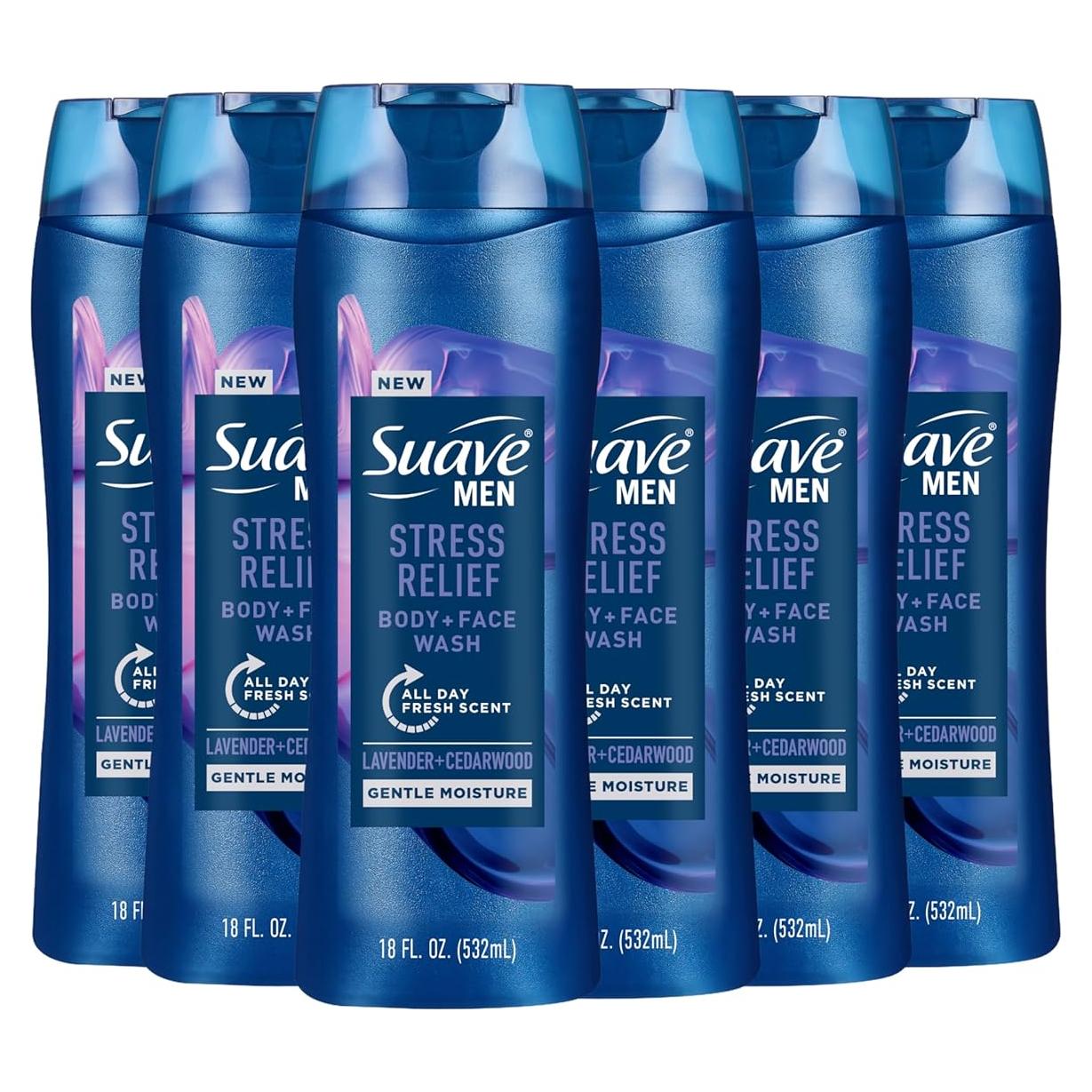 Gel de Ducha y Cara Suave para Hombres 510ml - Alivio Estrés