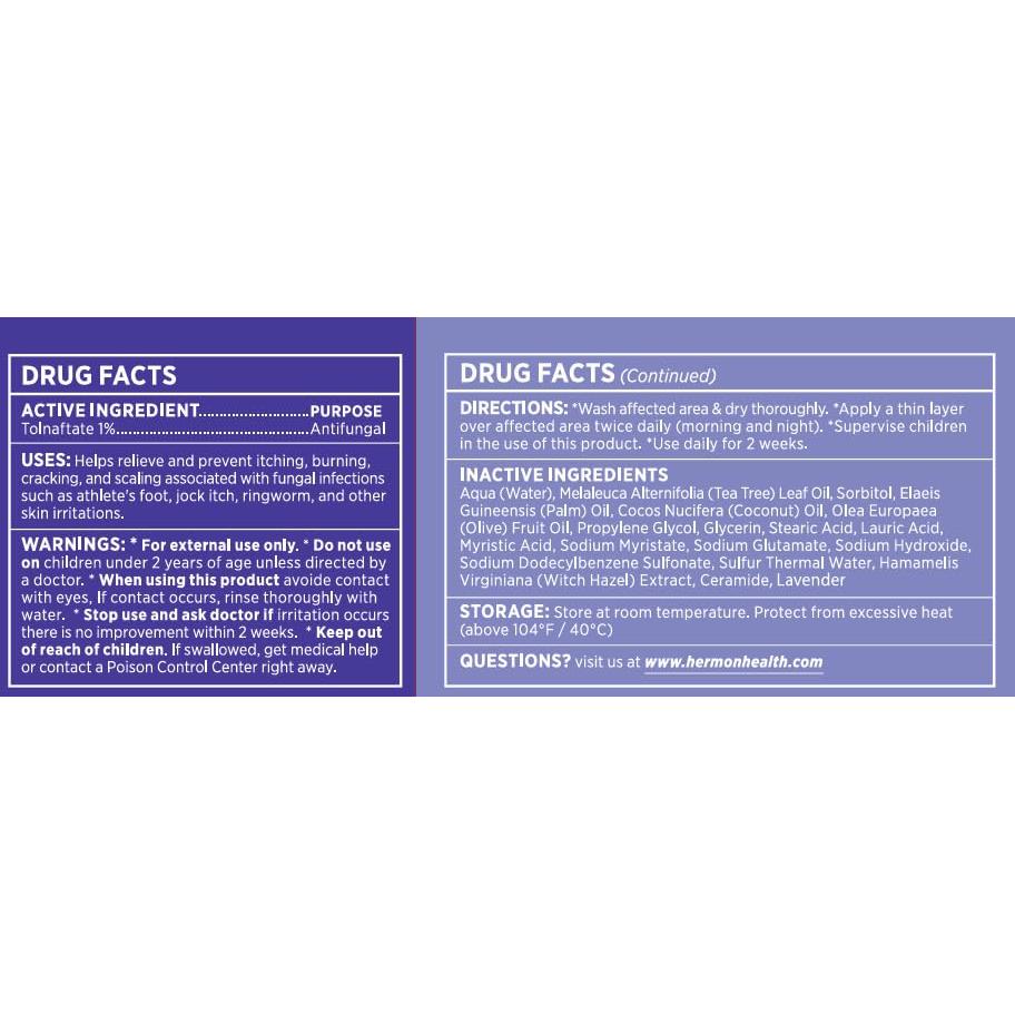 Jabón Antifúngico Hermon con Aceite de Árbol de Té 322g