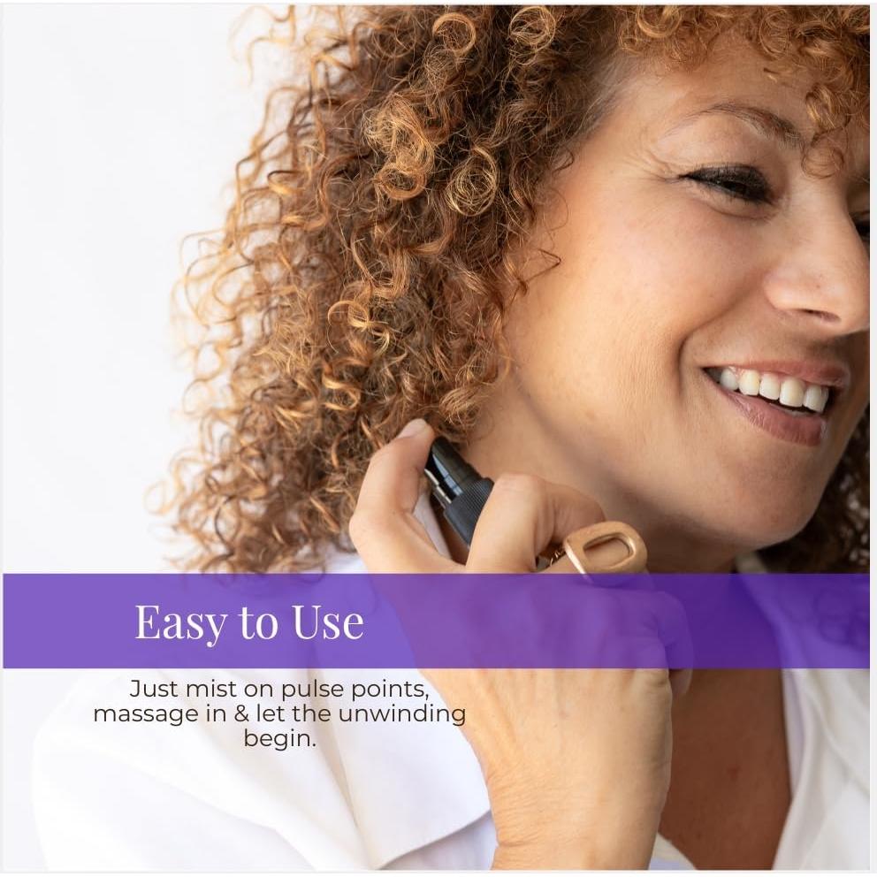 Spray de Aceite Esencial de Lavanda Orgánica Silk Road 29.57 ml