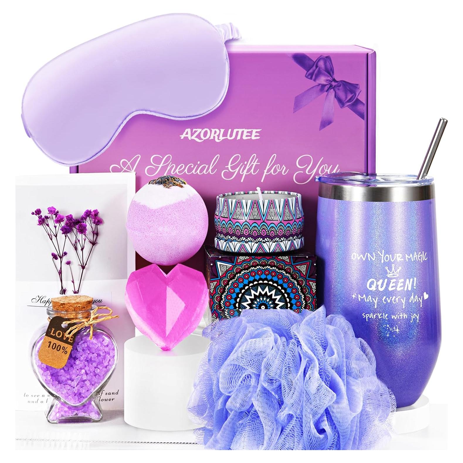 Juego de Regalo Spa Lavanda Azorlutee - Cuidado Personal 22cm