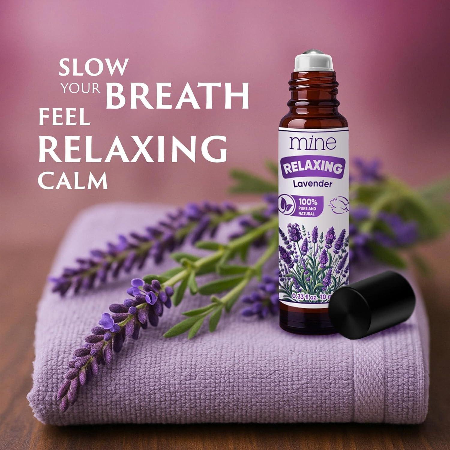 Aceite Esencial de Lavanda Mine Roll On 10ml - 100% Puro