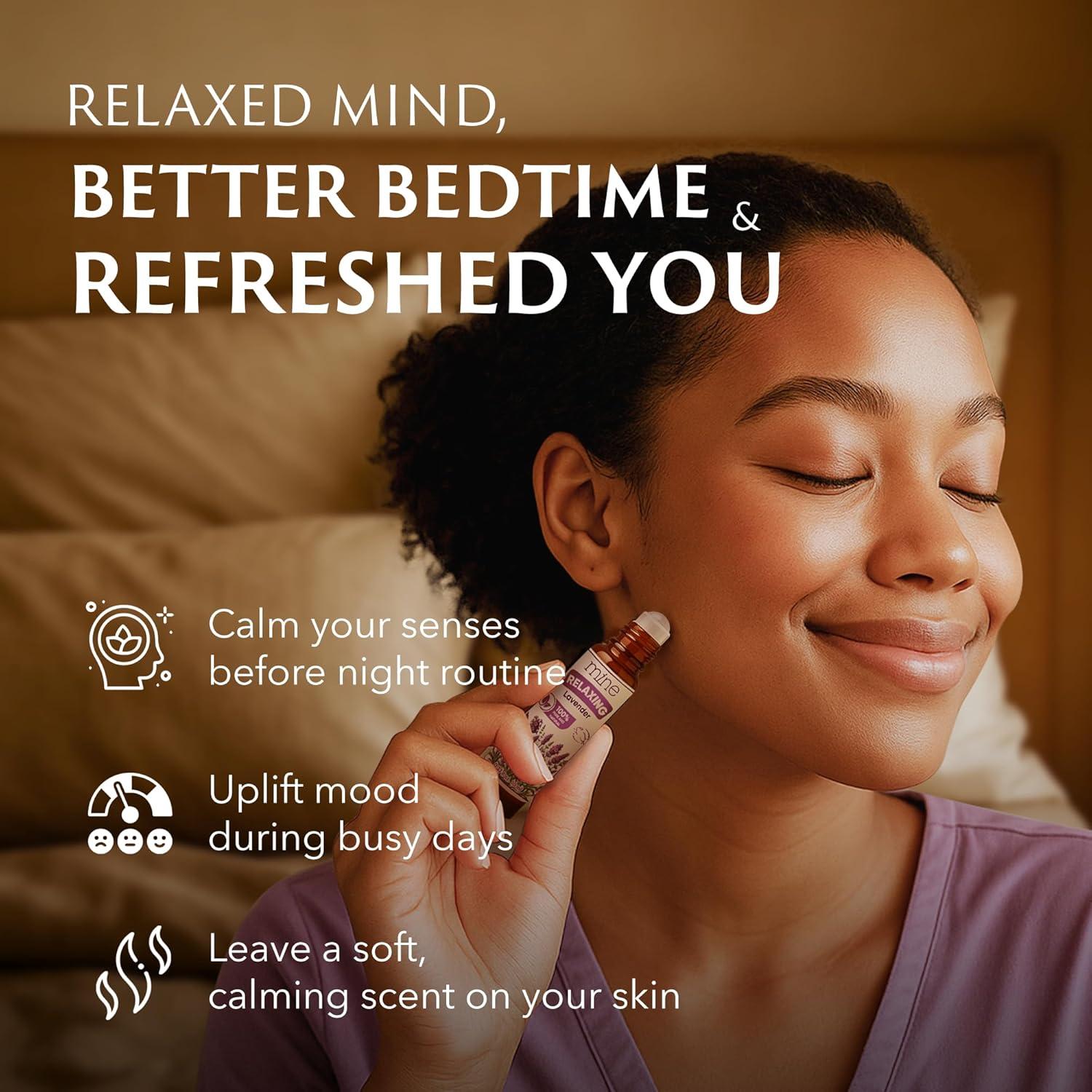 Aceite Esencial de Lavanda Mine Roll On 10ml - 100% Puro