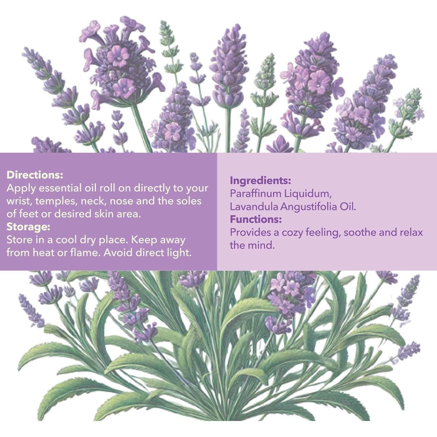 Aceite Esencial de Lavanda Mine Roll On 10ml - 100% Puro