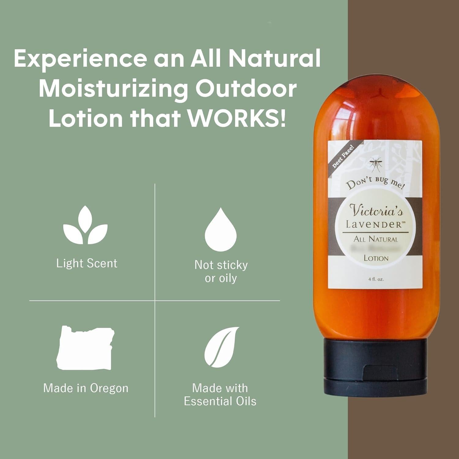 Loción Corporal Hidratante Natural Lavanda de Victoria 113 g