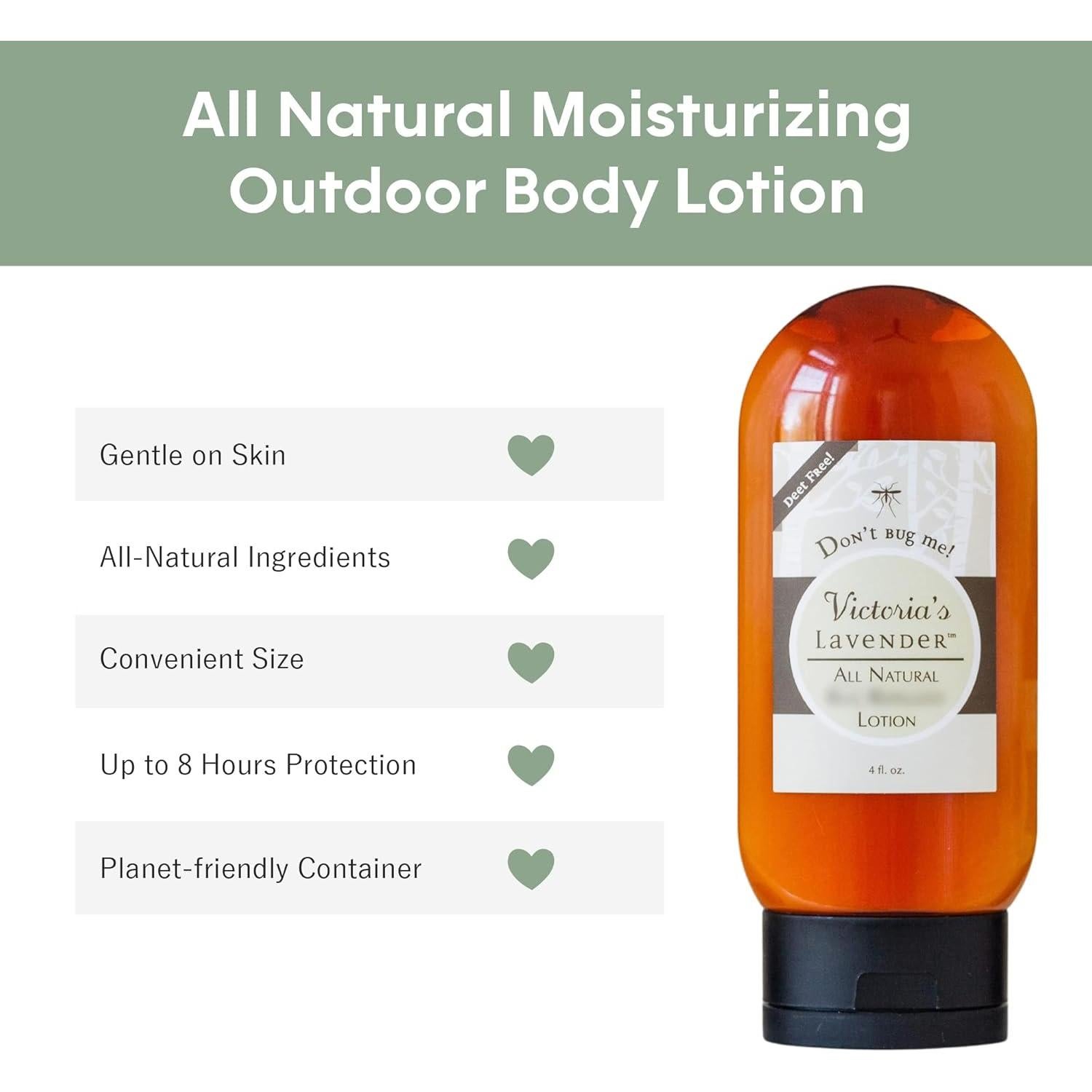 Loción Corporal Hidratante Natural Lavanda de Victoria 113 g