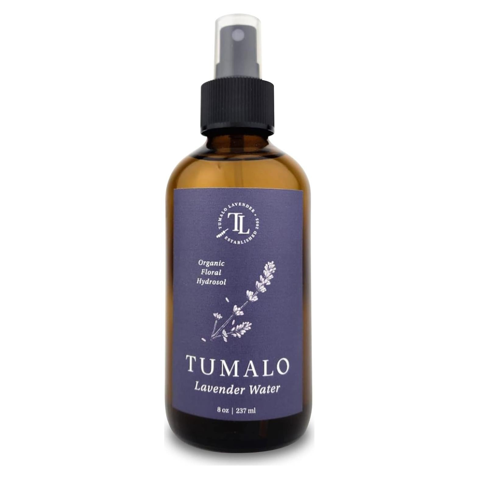 Hydrosol de Lavanda Orgánica Tumalo 226.8 ml - Tónico Facial