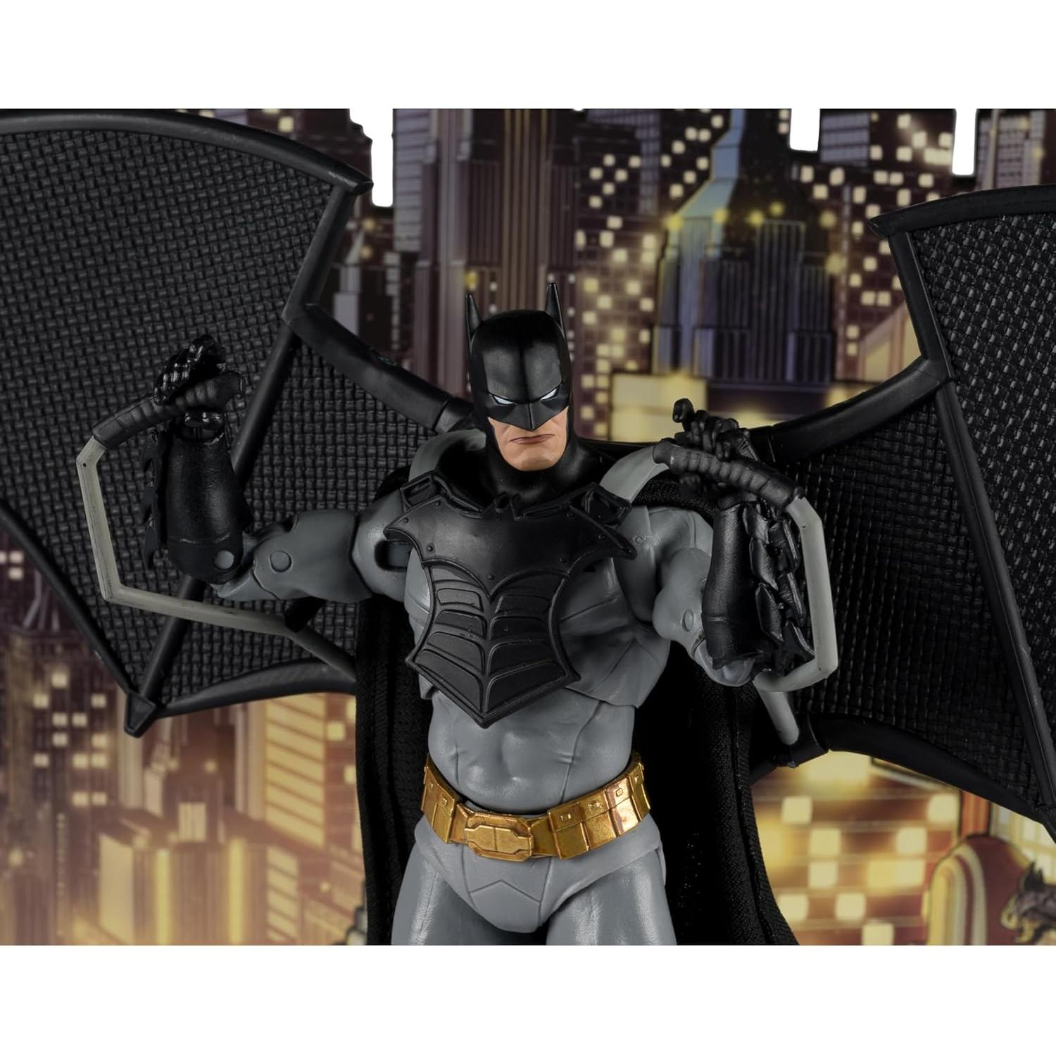 Figura de Acción McFarlane Toys DC Batman 17.78 cm con Bat-Glider
