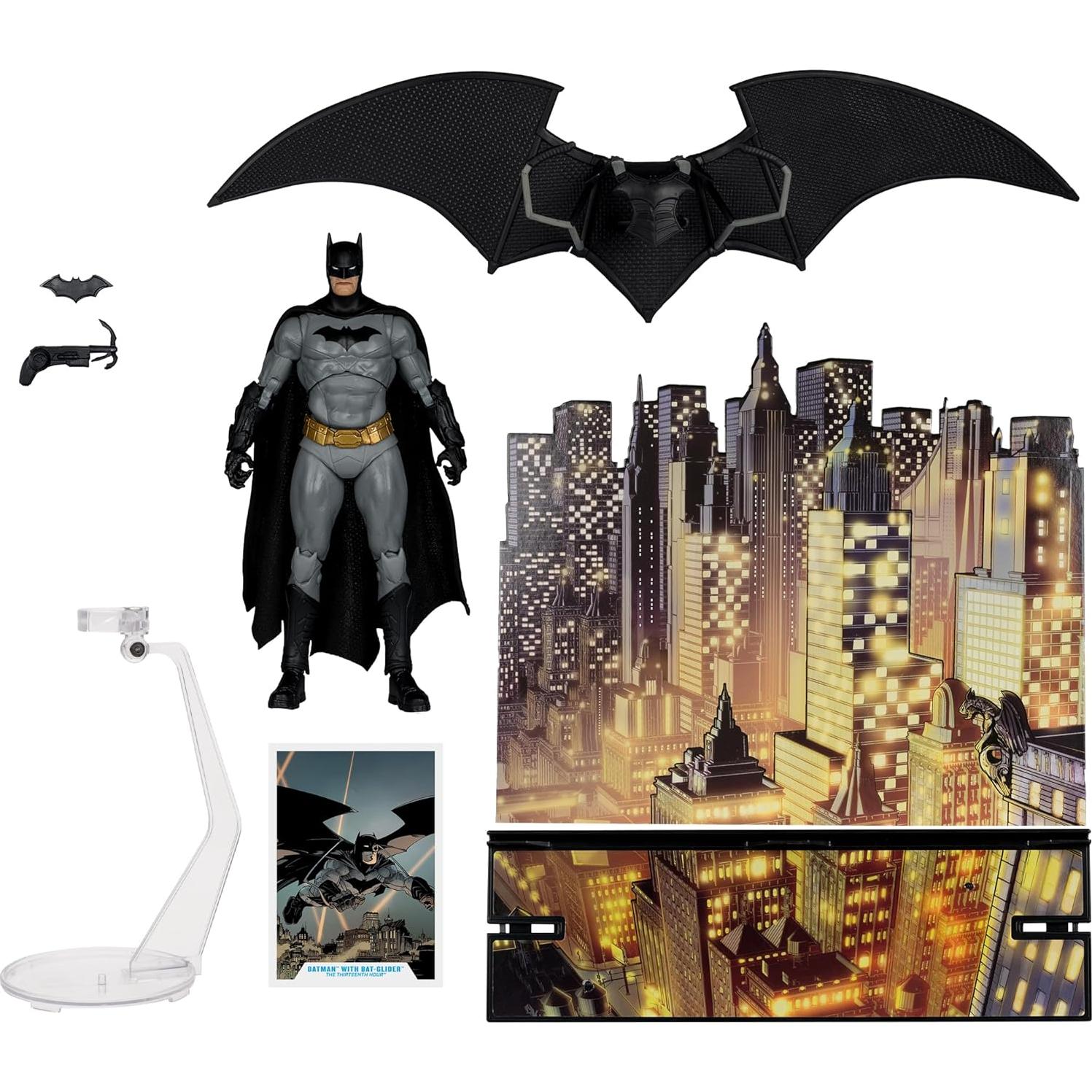 Figura de Acción McFarlane Toys DC Batman 17.78 cm con Bat-Glider