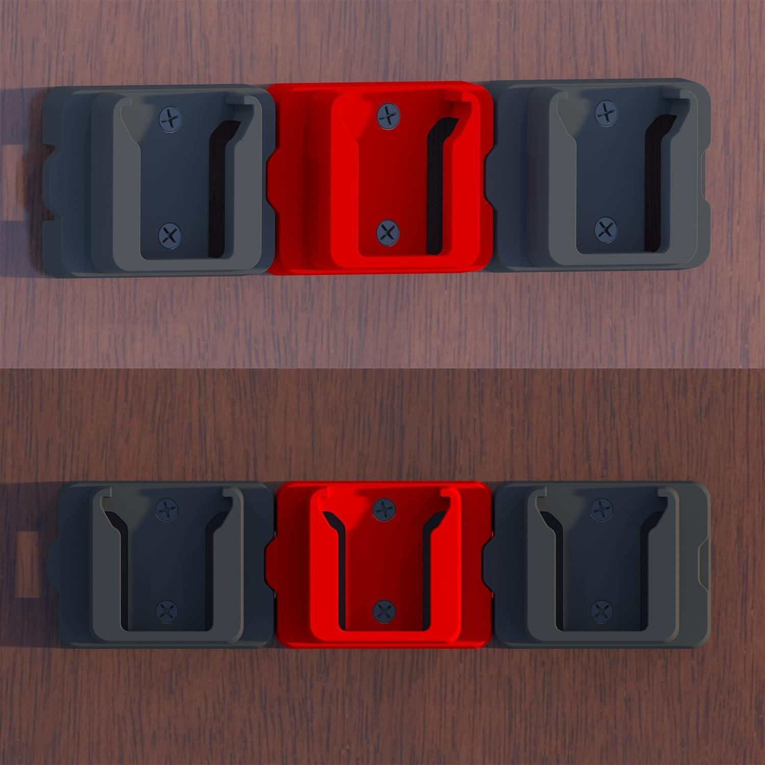 Soporte de Batería Milwaukee 18V - 5 Paquetes de Almacenamiento