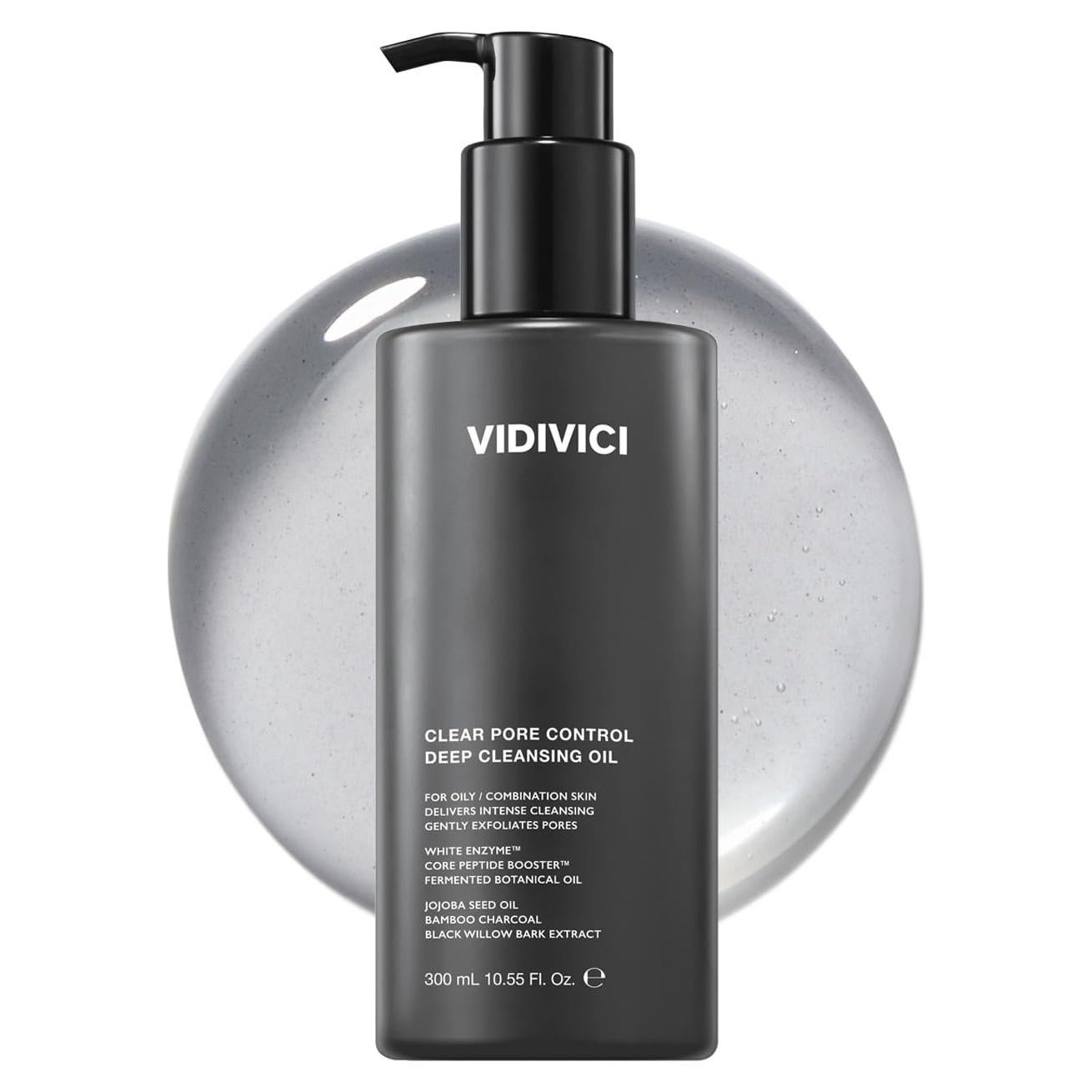 Aceite Limpiador Profundo VIDIVICI 300 ml - Control de Poros