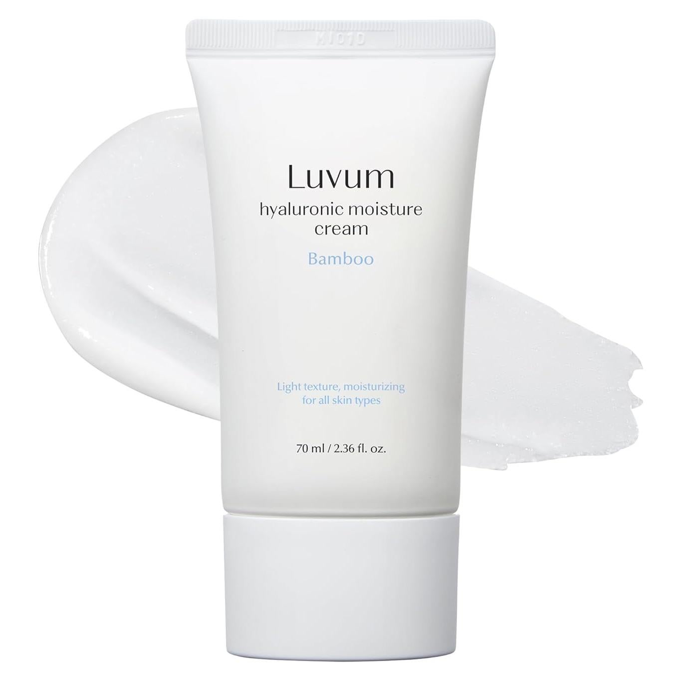 Crema Hidratante Luvum Ácido Hialurónico 70 ml Bambú