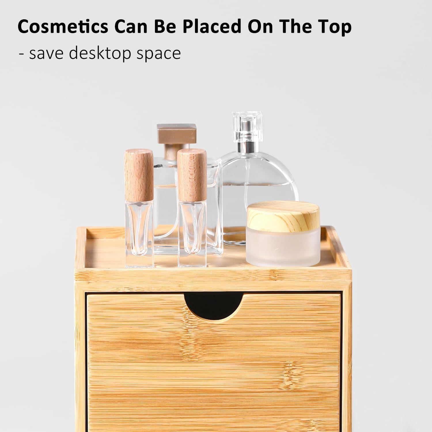 Soporte de Toallas Faciales de Bambú ZOBONETI XL Antideslizante