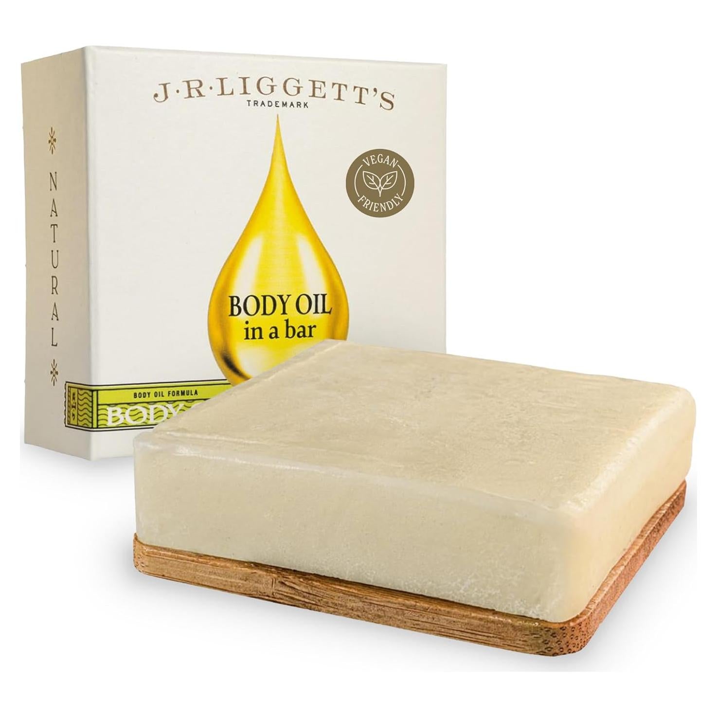Barra de Aceite Corporal J.R.LIGGETT 68g Hidratante Natural