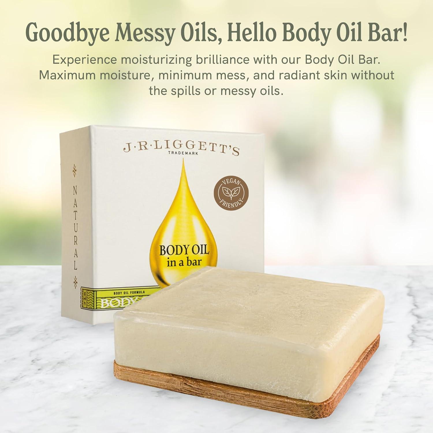 Barra de Aceite Corporal J.R.LIGGETT 68g Hidratante Natural