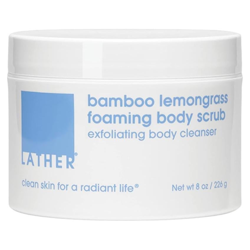 Exfoliante Espumoso LATHER de Bambú y Hierba de Limón 227g