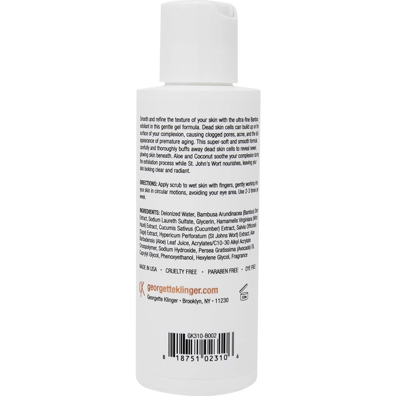 Exfoliante Facial de Bambú Georgette Klinger 119 ml