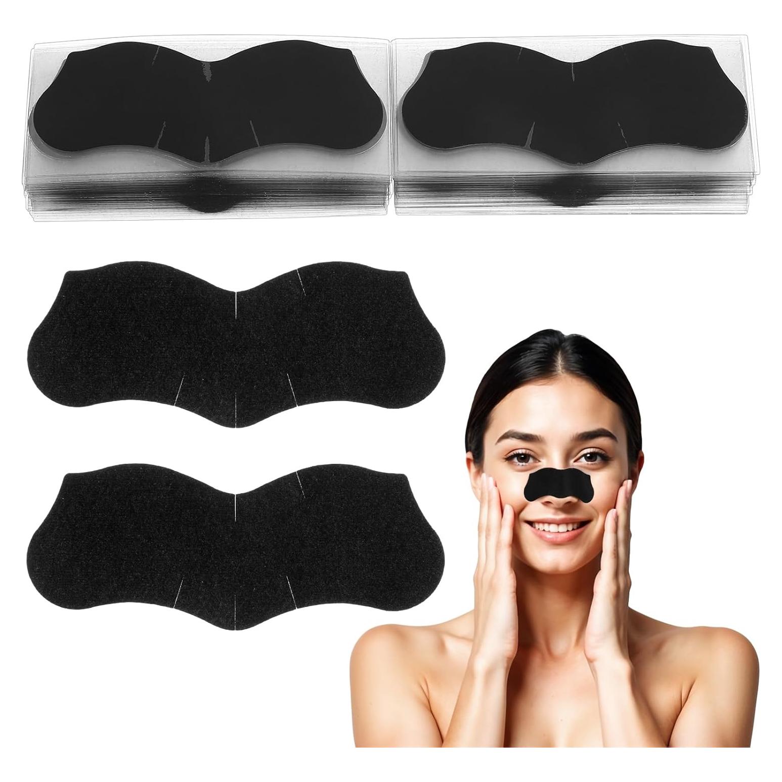 Tiras Eliminadoras de Puntos Negros YUXIANLB 120 Piezas Carbón Activado