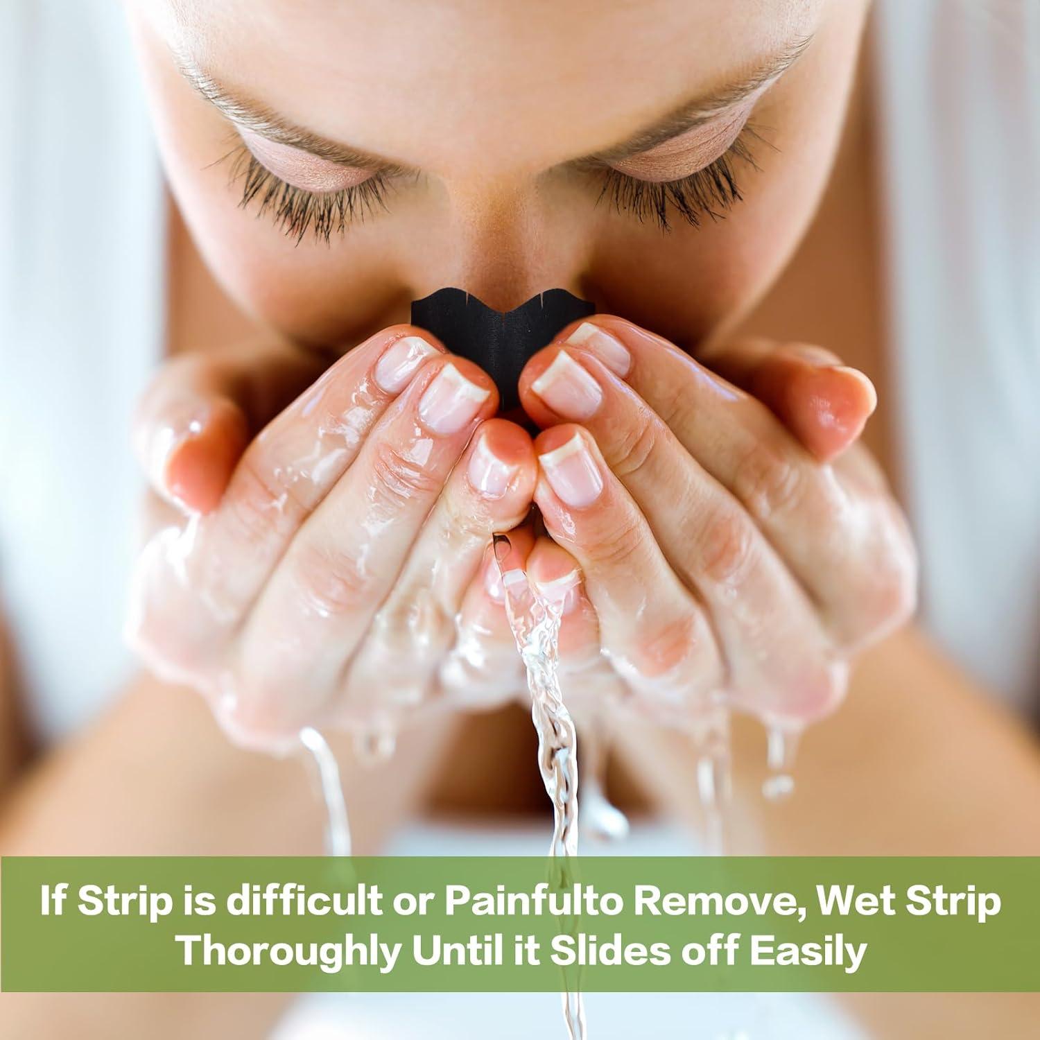 Tiras Eliminadoras de Puntos Negros YUXIANLB 120 Piezas Carbón Activado