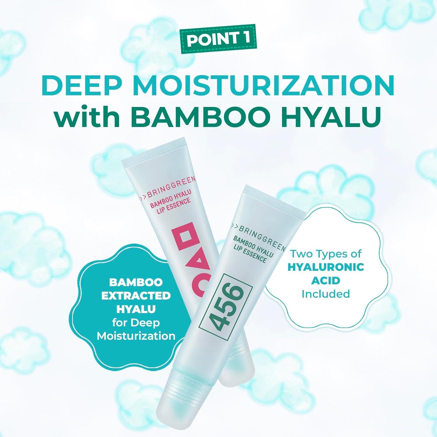 BRING GREEN X NETFLIX SQUID GAME Edition Bamboo Hyalu Lip Essence 11g*2ea Double Set