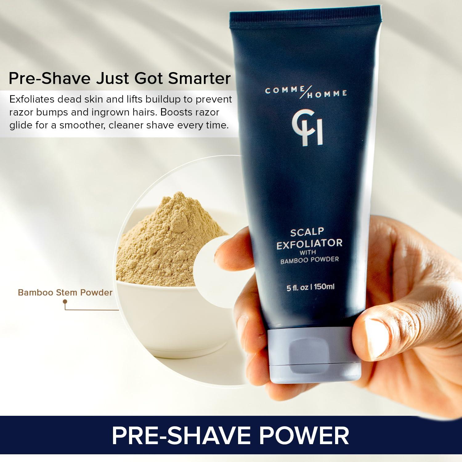 Exfoliante de Cuero Cabelludo Comme Homme 150 ml - Antienvejecimiento