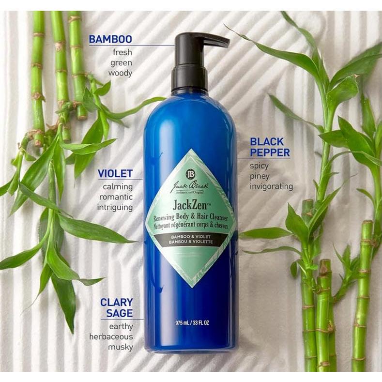 Gel de Ducha y Champú Jack Black - Cuidado Corporal y Capilar 89 ml