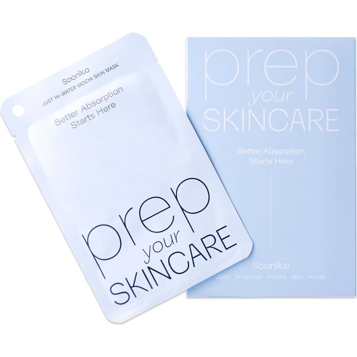 Mascarilla de Hoja Coreana Just-In-Water - 10 Paquetes Vegana