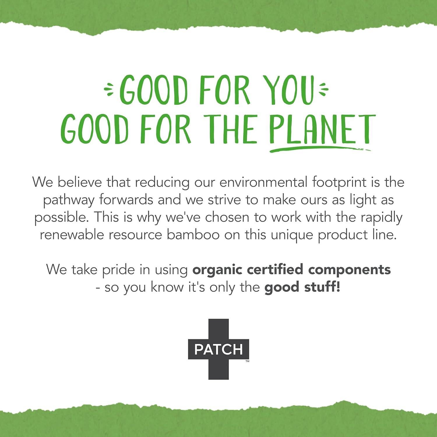 Vendajes Ecológicos PATCH Kids de Bambú Hipoalergénicos 25ct