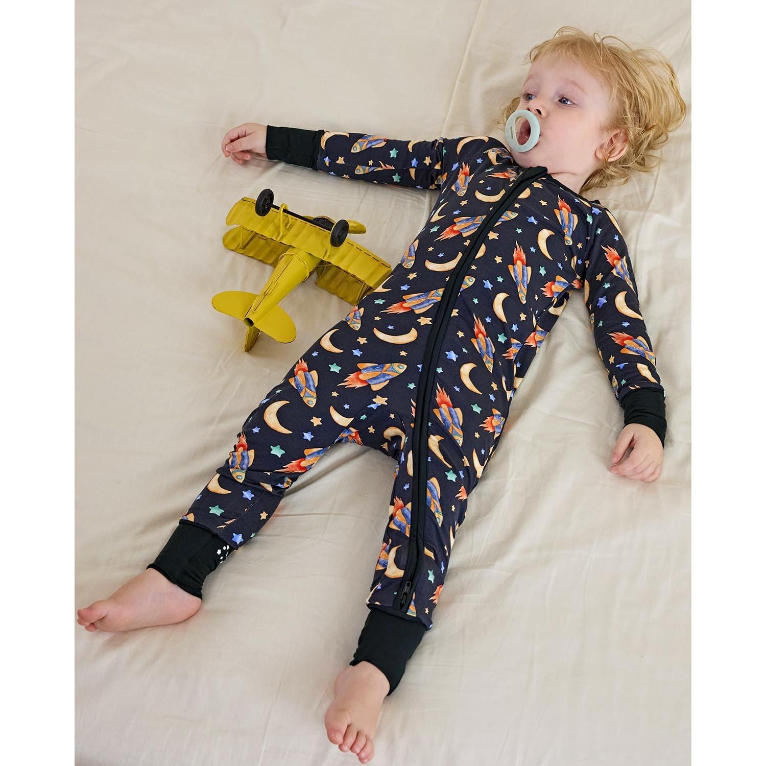 Pijama Convertible Viscosa Bambú Bebés 12-18 Meses Luna