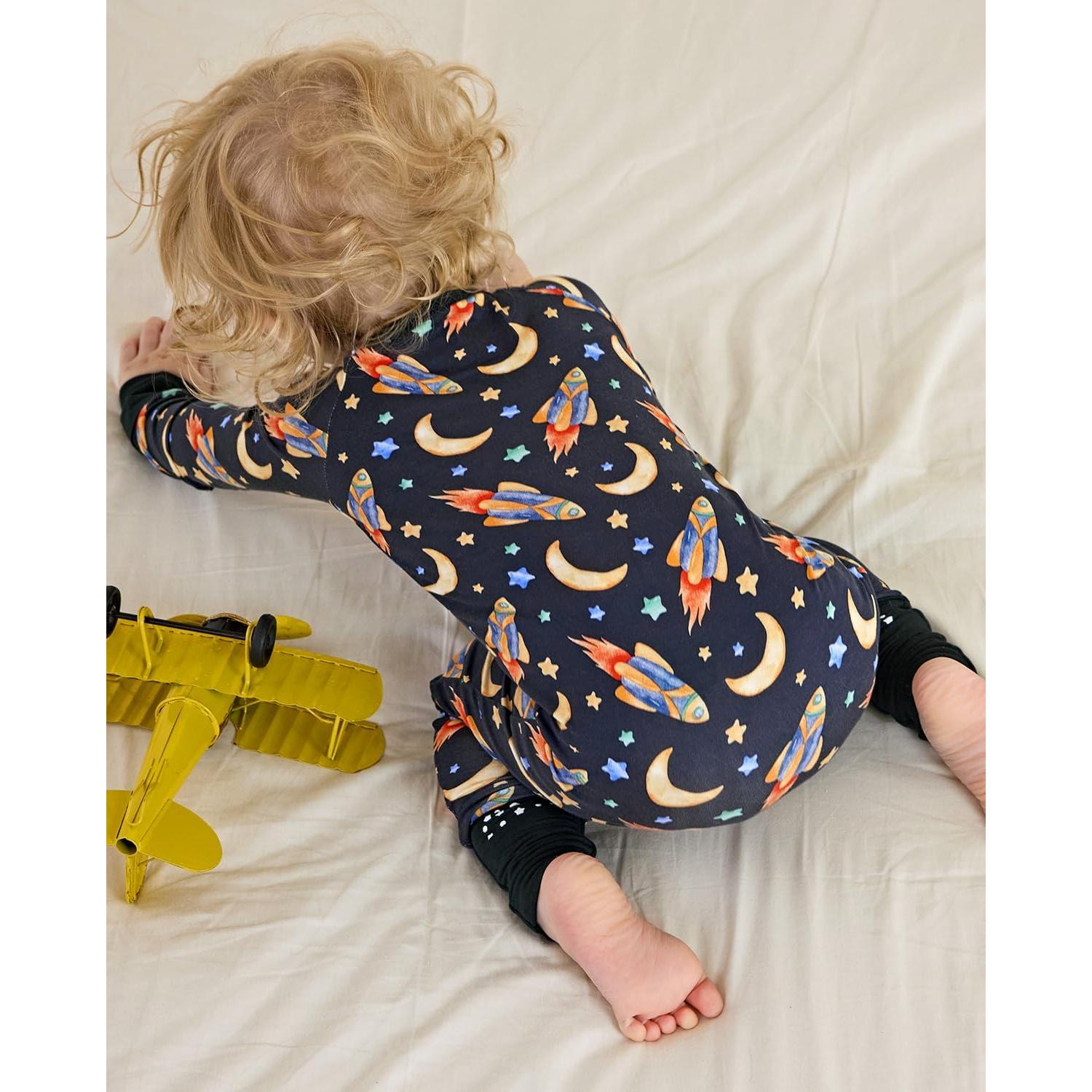 Pijama Convertible Viscosa Bambú Bebés 12-18 Meses Luna