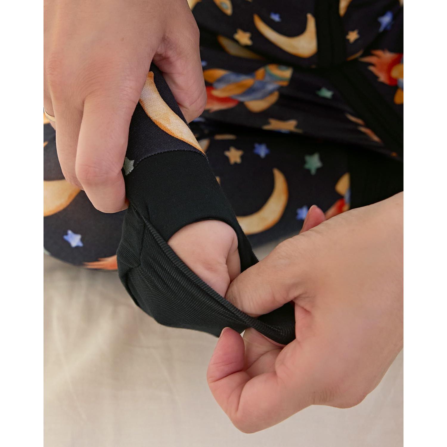 Pijama Convertible Viscosa Bambú Bebés 12-18 Meses Luna